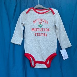 NWT Carter’s Christmas onesie size 12 months